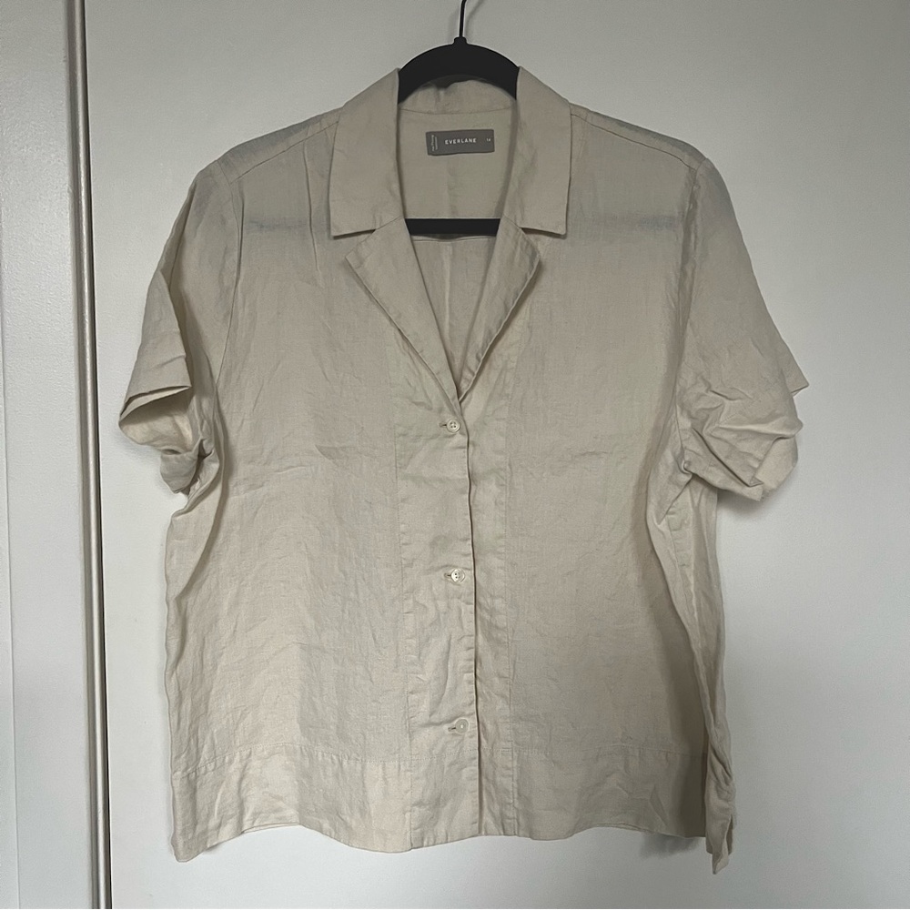 Everlane linen top